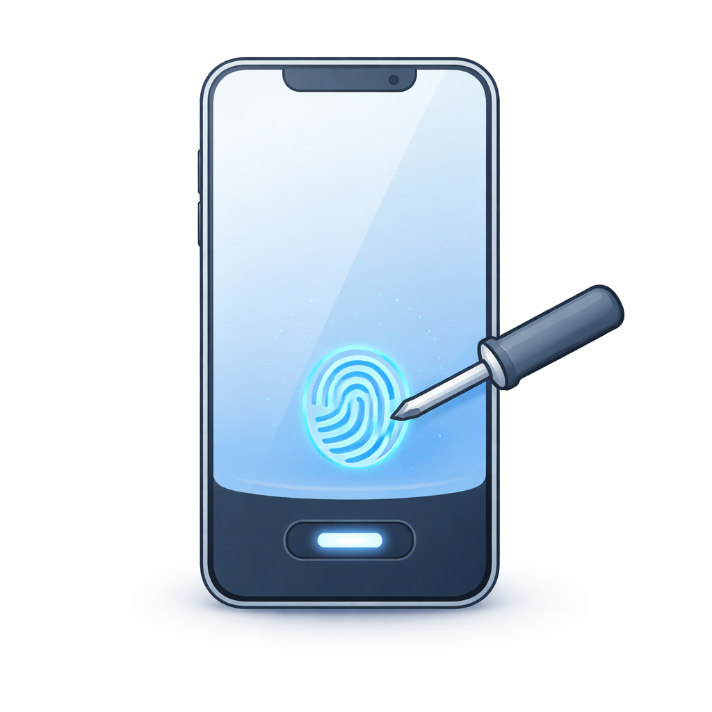 Fingerabdrucksensor Reparatur