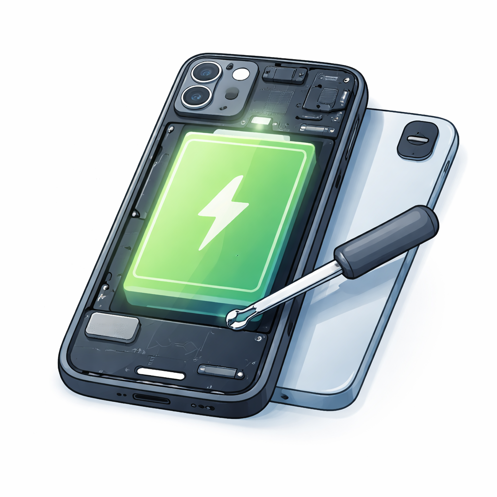 Akku Austausch Original